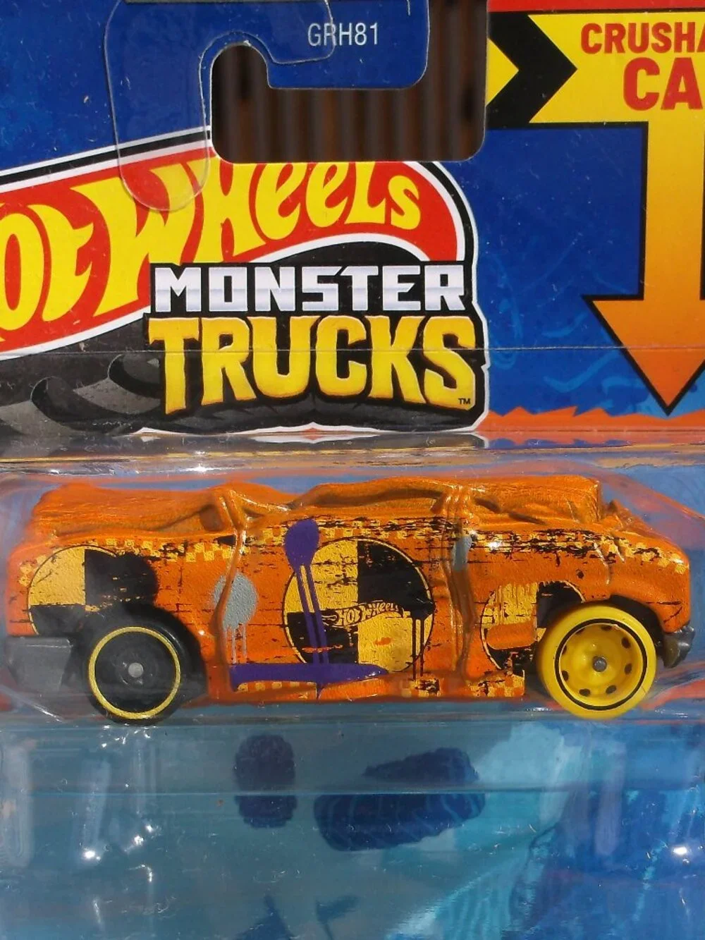 NWT Hot Wheels Bundle – Monster Truck “Totalled” & crush car + 2 Track Champs